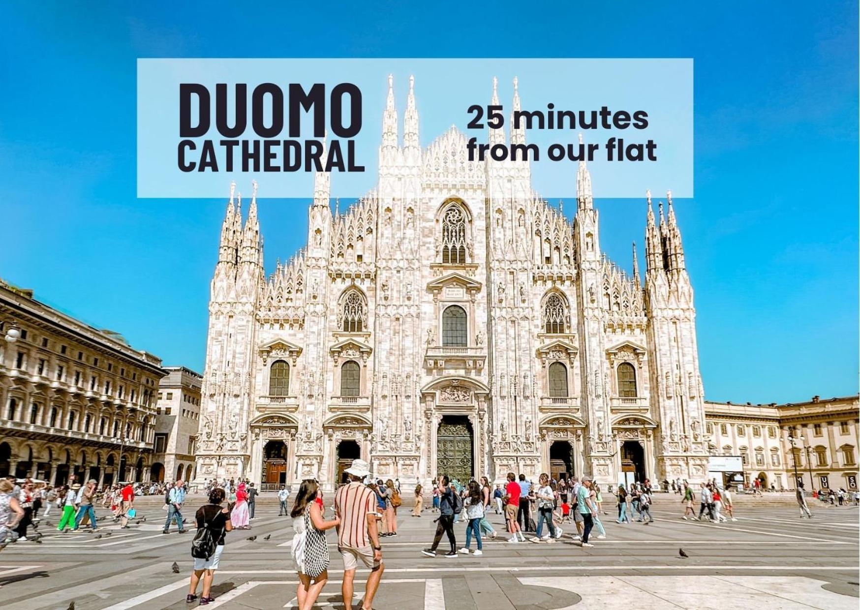 Fortuna Milan - Metro, Ac, Duomo In 25 Minutes Sesto San Giovanni Bagian luar foto